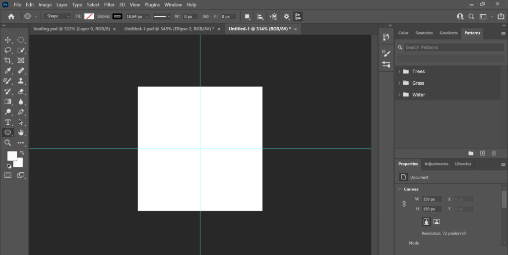 Loader icon with SVG animation in Photoshop - MiddlewareExpert